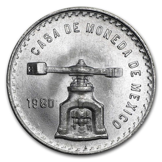 Mexico 1 oz Silver Onza Balance Scale (Random) Avg Circ Mexico 1 oz Silver Onza Balance Scale (Random) Avg Circ